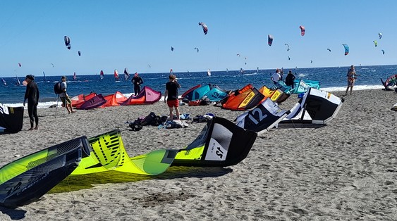 Kitesurfing El Médano