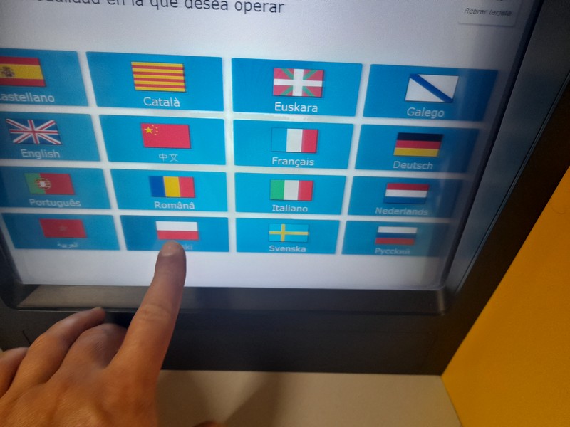 Bankomat na Tenerifeu
