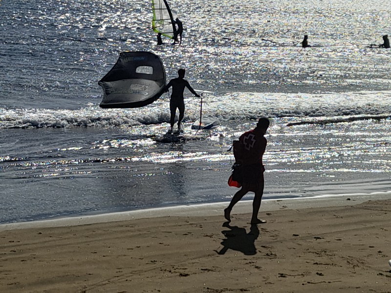 Spašavatelj na plaži El Médano